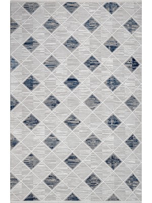 Hali.Net 160x500 cm Gri Galyon İskandinav Modern Nordik Halı | Geniş Salon Yatak Odası Halısı | Hav Vermez Leke Tutmaz | GALYON-16109K