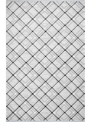 Hali.Net 120x180 cm Gri Argilla İskandinav Modern Nordik Halı | Yatak Odası Çocuk Odası Salon Halısı | Hav Vermez Leke Tutmaz | ARGİLLA-15528K