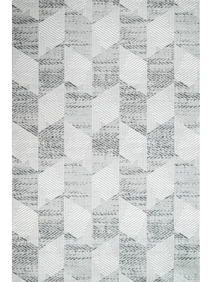 Hali.Net 80x150 cm Gri Filika Pamuk Yıkanabilir Etnik Halı | Mutfak Balkon Salon Halısı | Leke Tutmaz Hipoalerjenik Çabuk Kuru | CREA_FİLİKA-11253