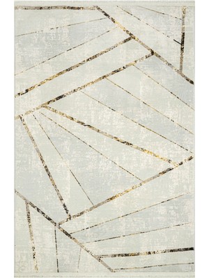 Hali.Net 140x200 cm Bej Modern Vintage Antika Halı | Yatak Odası Çocuk Odası Salon Halısı | Hav Vermez Leke Tutmaz | B-7434