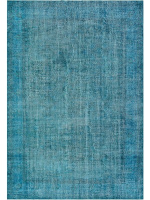 Vintage Kahverengi Çiçekli Yün Modern Desenli Yün Hav Toz Vermez Leke Tutmayan Salon Yolluk Mutfak El Dokuma Halı