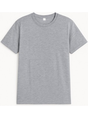 Bisiklet Yaka Basic Tişört