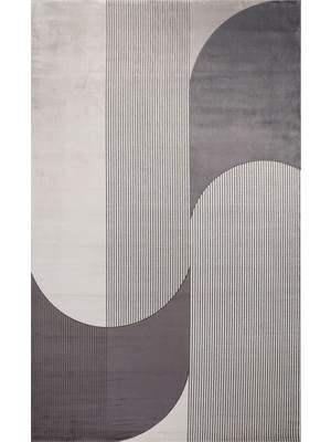 Meemu Atoll Modern Vizon Viskon Dikdörtgen Modern Desenli Akrilik Hav Vermeyen Leke Tutmayan Kolay Temizlenen Yumuşak Makine Salon Yolluk Mutfak Halı