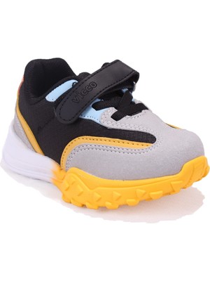 Vicco Surf 346B25K253 Siyah Ortopedik  Günlük Erkek Çocuk Spor Ayakkabı