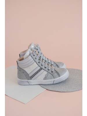 Anna-Gümüş Hakiki Deri Kız Çocuk bot