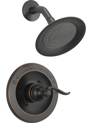 Faucet Windemere Tek Işlevli Duş Seti Tek Püskürtme Duş Başlığı, Yağ Ovuşturdu Bronz BT14296-OB (Valf Dahil Değildir)