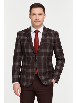 Yelekli Takım Elbise Slim Fit