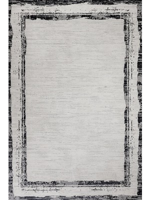 Hali.Net 100x150 cm Antrasit Mat Modern Stone Halı | Mutfak Balkon Salon Halısı | Hav Vermez Leke Tutmaz | STN_VİSTA-004G