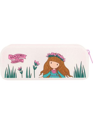 Santoro Wild Flower Simli Kalem Kutusu