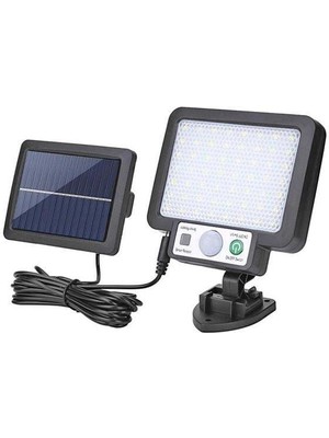 Powermaster JX-F56 Solar Panelli Hareket Sensörlü Üç Modlu Duvar Lambası