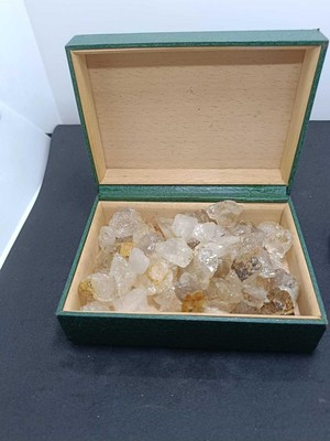 Cep Boy Kristal Kuvars Doğaltaş Kütle 2 Adet