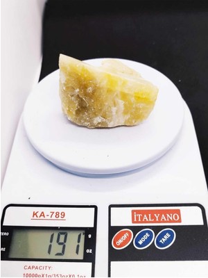 Sitrin Bolluk Bereket Para Doğaltaş Kütle