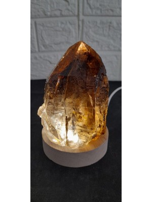 Dumanlı Kuvars Doğal Taş Lamba Radyasyonsavar