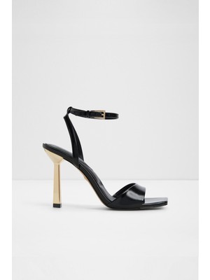Aldo Illustrious Sandalet Orta Boy Topuklu Sandalet - Siyah