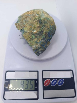 Gemsartdeco Azurit Malakit Atlantis Kristali