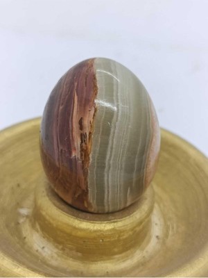 Oniks (Onyx) Yumurta Doğaltaş Kütle