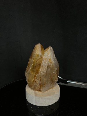 Sitrin Kuvars Gece Lambası