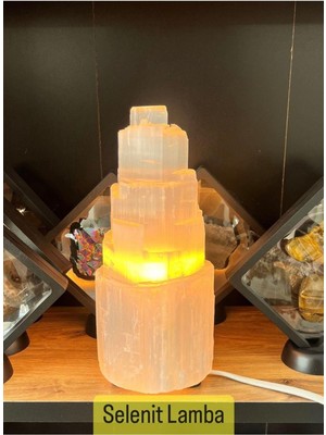 Selenit Doğaltaş Lamba