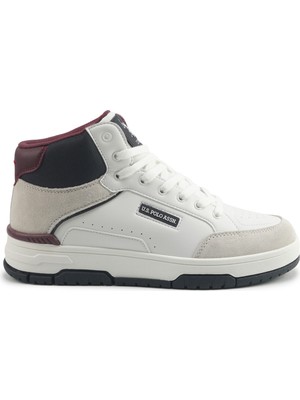 U.s. Polo Assn. Boldıe Hı 5pr Beyaz Erkek High Sneaker