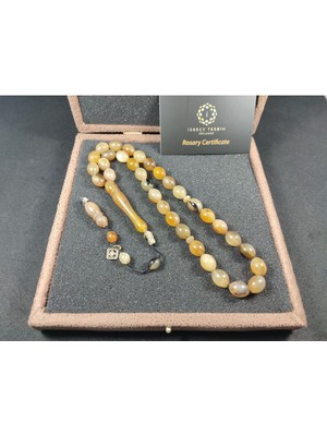 Başka Yerde Yok!!! Vıp Kutulu Hakan Kaya Usta Eseri 38 Gr. Gergedan Boynuzu Sertifikalı 8372