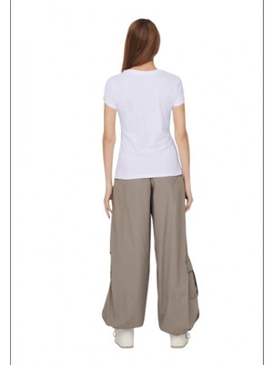 Only Kadın Beyaz Tişört 15291975B