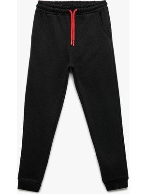 Şardonlu Cepli Basic Jogger Eşofman Altı