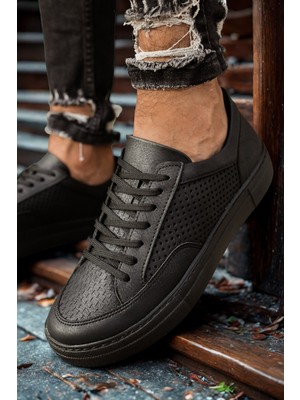 Derije Erkek Siyah Sneaker Ayakkabı MN015