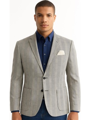 Erkek Tek Ceket Slim Fit