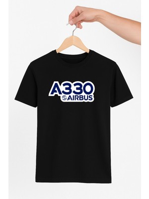 Vecihi Geliyor Airbus A330 Unisex Tshirt Pilot - Havacı - Uçak Tutkunu Hediye