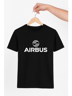 Vecihi Geliyor Airbus Unisex Tshirt  Pilot - Havacı - Uçak Tutkunu Hediye