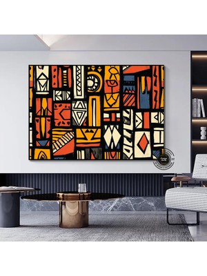 Afrika-Amerikan Kültür Kanvası, Soyut Duvar Sembolleri, Hediye Için