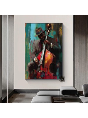 Afrika Caz Sanatı, Renkli Caz Grubu ile Afro-Amerikan Müzisyen Kanvası