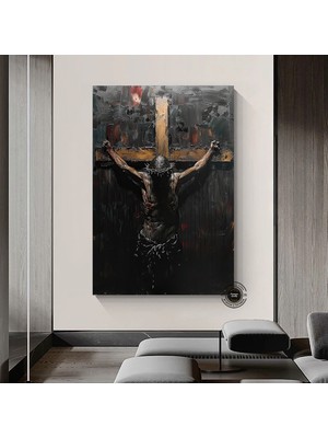 Isa Kanvas Tablosu; Dini Hediye; Hristiyan Duvar Dekoru; Kutsal Kitap Sanatı; Çağdaş Hristiyan Sanat