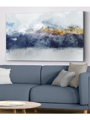 Büyük Dağ Duvar Sanatı; Soyut Manzara; Modern Duvar Sanatı; Mermer Baskı; Mürekkep Resim Sanatı; Soy