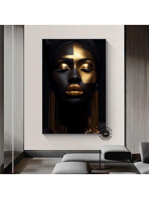 Siyah Sanat; Siyah Kadın Sanatı; Afrika-Amerikan Sanatı; Kız Sanatı; Moda Duvar Sanatı