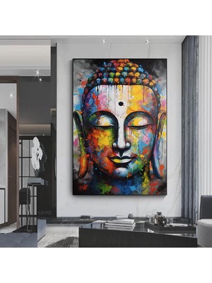 Buddha Kanvas; Baskı; Duvar Sanatı Kanvas Tasarımı; Asya Duvar Sanatı; Buddha Baskı; Kanvas Poster