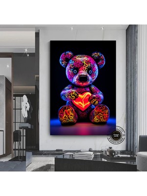 Teddy Ayı Duvar Sanatı; Teddy Ayı Graffiti Sanatı; Teddy Ayı Sokak Sanatı; Graffiti Duvar Sanatı; So