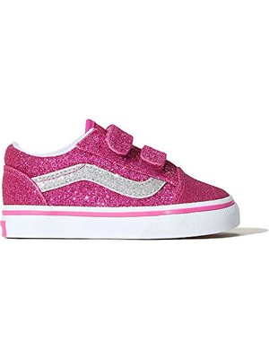 Vans Old Skool V Bebek Günlük Ayakkabı VN000CTGYLZ1 Pembe