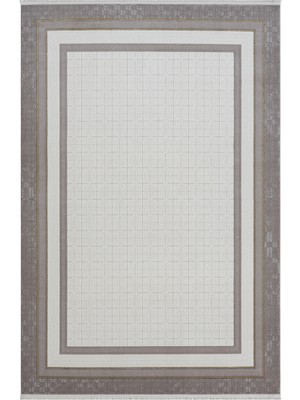 Ahlat Antrasit Halı Yumuşak Dokulu Akrilik Halı Salon Oturma Odası Yatak Odası Halısı 7052
