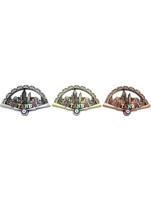 Istanbul Temalı Metal Magnet Model 2