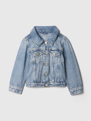 Gap Kız Bebek Mavi Icon Denim Ceket