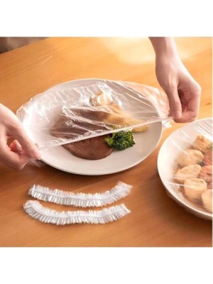 Lastikli Tencere ve Tabak Bonesi 100 Adet (20CM)