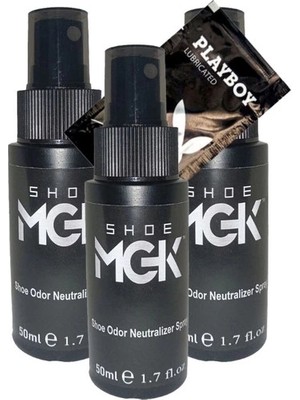 Buğz Shoe 3 Tane Birden 50 ml Ölçek Ayak Kokusuna ve Ayakkabılara Bakım Spreyi + Yanında Jel