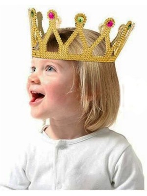 Kraliçe Tacı Altın Renk