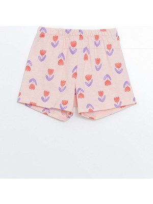 Lc Waikiki Yeni Sezon Beli Lastikli Cicekli Kiz Cocuk Pijama Alt - S5FL82Z1