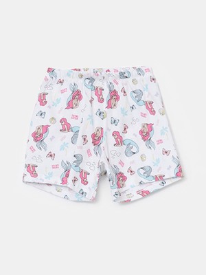 Lc Waikiki Yeni Sezon Beli Lastikli Baskili Kiz Cocuk Pijama Sort - S5CB69Z1