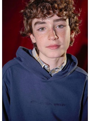 Erkek Kapuşonlu Sweatshirt 25KMYR7402