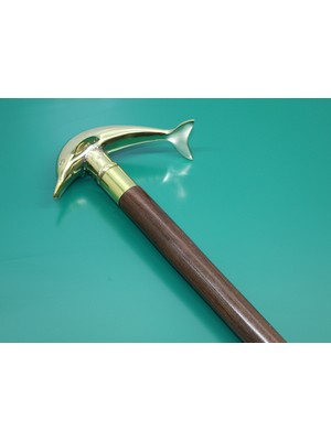 Pirinç Yunus Balıklı Baston