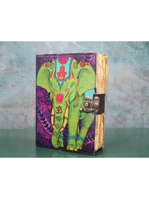 Fil Tasarımı Deri Defter