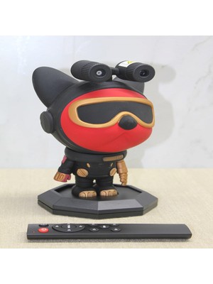 Astronot Şarjlı Projektör Gece Lambası